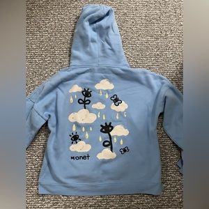 Monet Cloudy Blue Hoodie